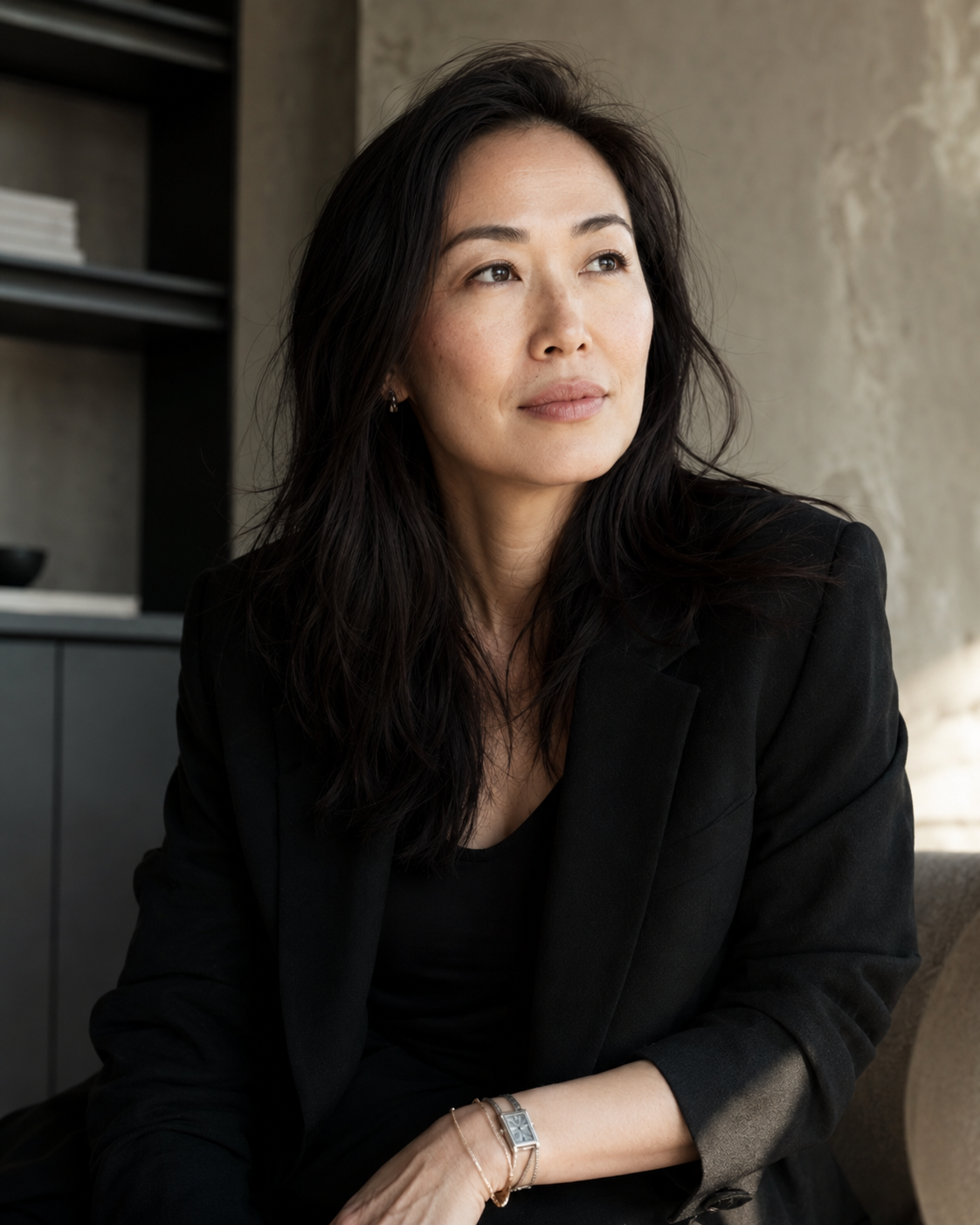 Editorial portrait of a founder